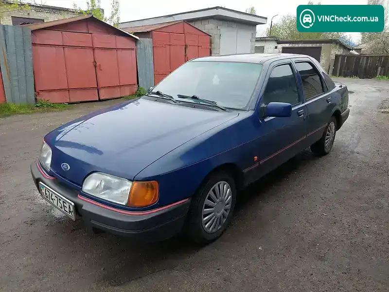 Ford Sierra 1988, фото з оголошення 1 з 8, VIN WF0FXXGBBFJT68116