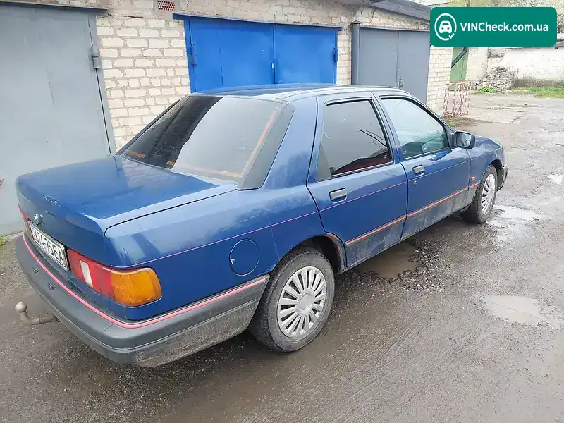 Ford Sierra 1988, фото з оголошення 2 з 8, VIN WF0FXXGBBFJT68116