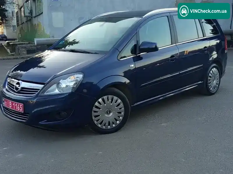 Opel Zafira 2012, фото з оголошення 1 з 20, VIN W0L0AHM75C2101508