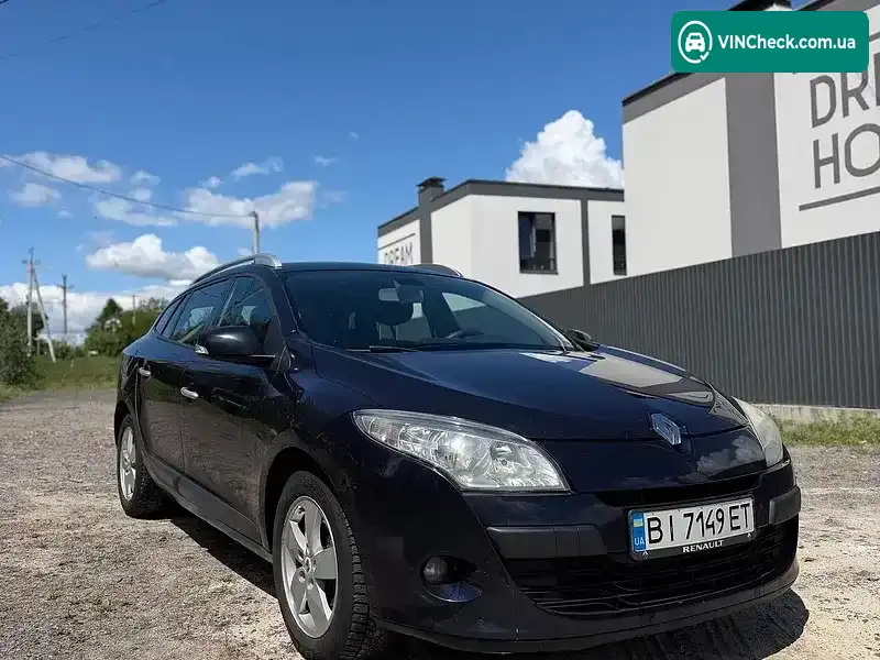 Renault Megane 2010, фото з оголошення 2 з 12, VIN VF1KZ090E44121985