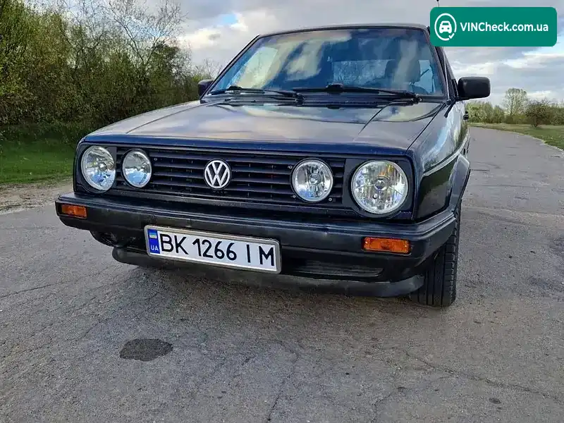 Volkswagen Golf 1990, фото з оголошення 2 з 11, VIN WVWZZZ1GZLW787482