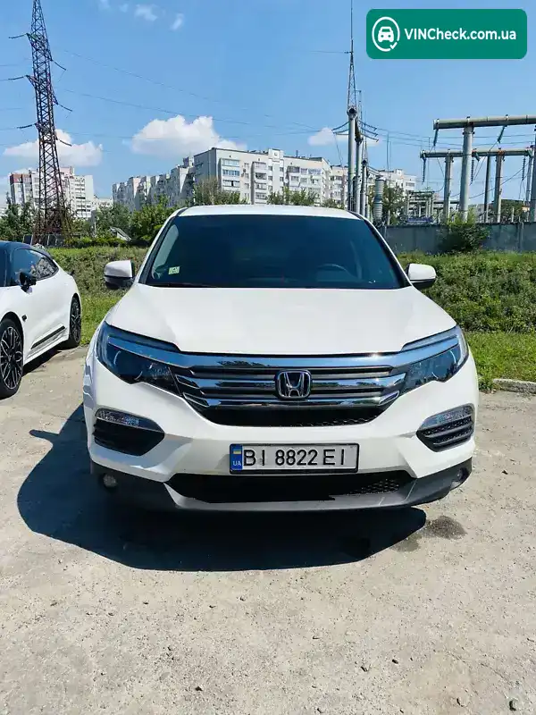 Honda Pilot 2018, фото з оголошення 1 з 21, VIN 5FNYF6H37JB048875