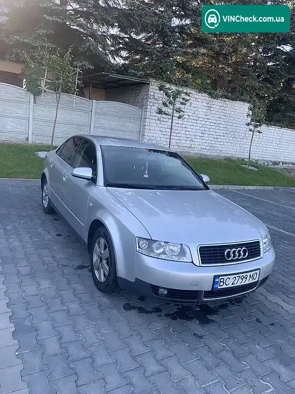 Audi A4 2002, фото з оголошення 1 з 8, VIN WAUZZZ8E92A265057
