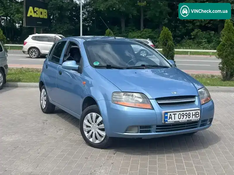 Daewoo Kalos 2002, фото з оголошення 1 з 16, VIN KLASF48A13B020052