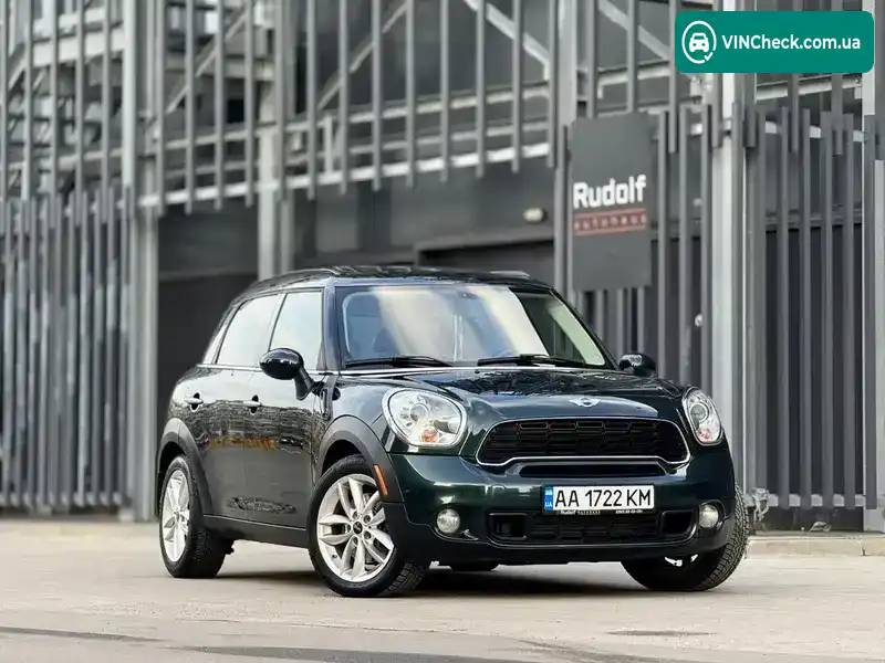 MINI Countryman 2013, фото з оголошення 1 з 21, VIN WMWZC3C57DWP24419