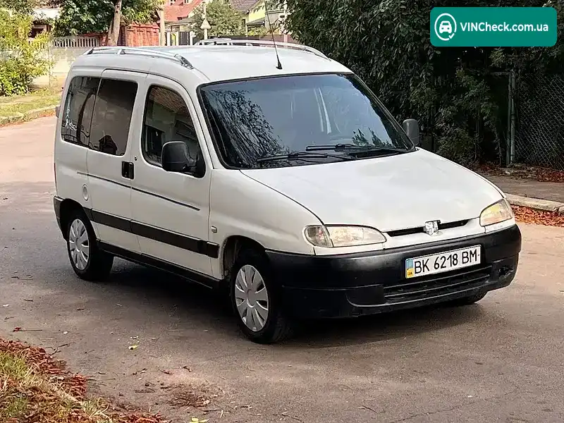Peugeot Partner 1999, фото з оголошення 1 з 12, VIN VF35CWJZE60154824