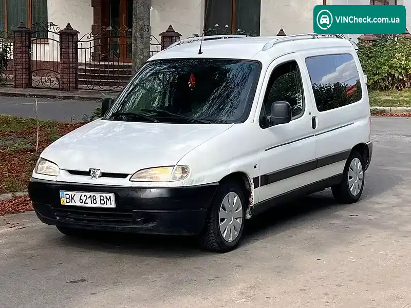 Peugeot Partner 1999, фото з оголошення 2 з 12, VIN VF35CWJZE60154824