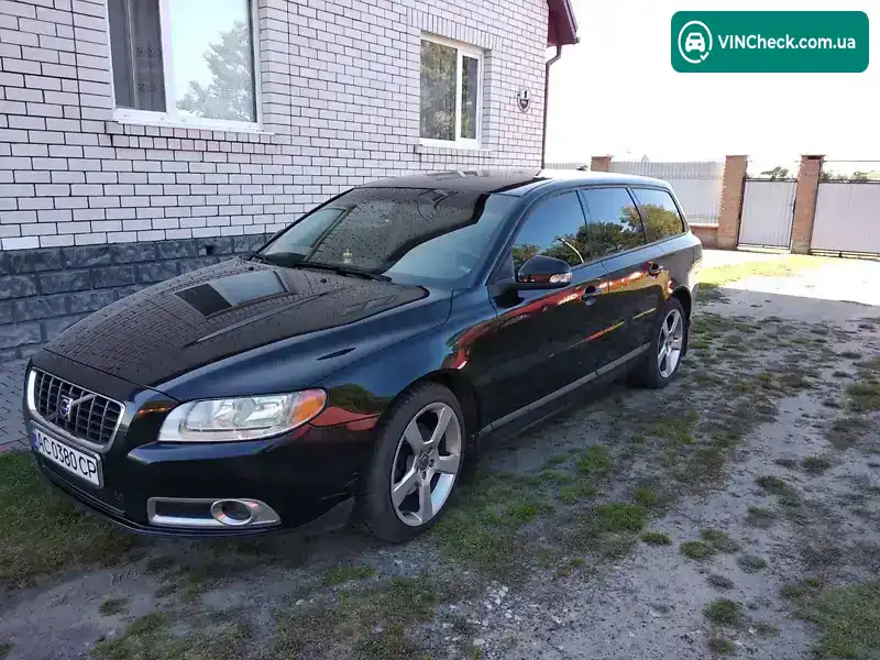 Volvo V70 2009, фото з оголошення 2 з 21, VIN YV1BW754191106584