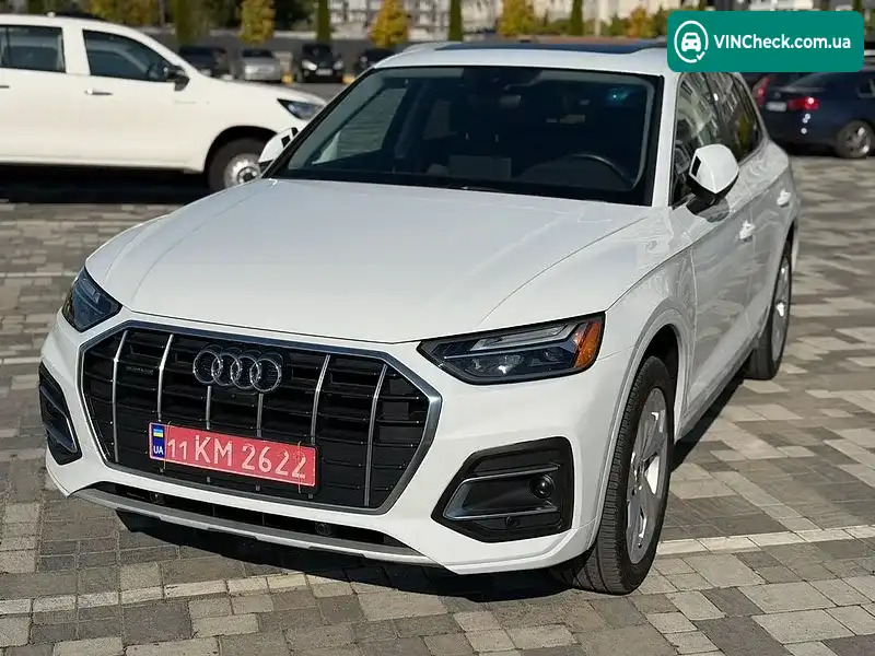 Audi Q5 2021, фото з оголошення 1 з 20, VIN WA1BAAFYXM2047615
