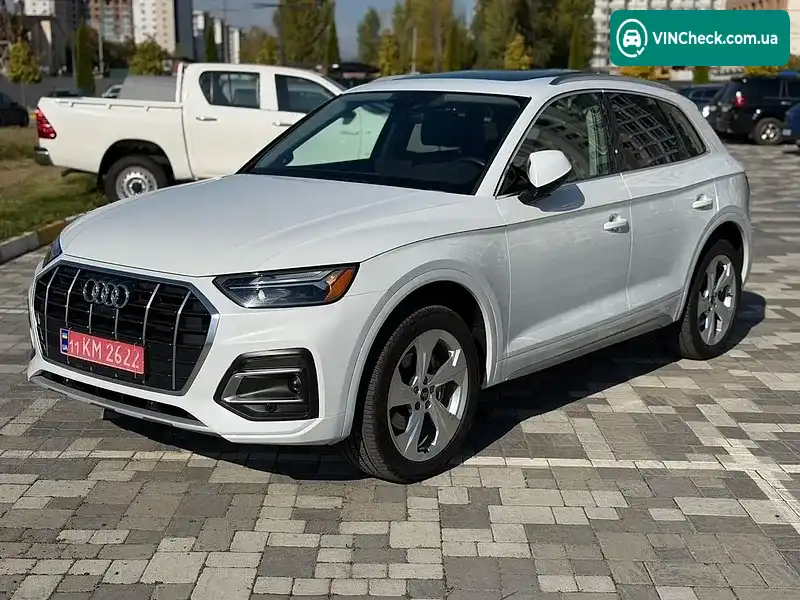 Audi Q5 2021, фото з оголошення 2 з 20, VIN WA1BAAFYXM2047615