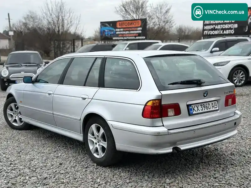 BMW 5 Series 2002, фото з оголошення 1 з 9, VIN WBADR71030GV66706