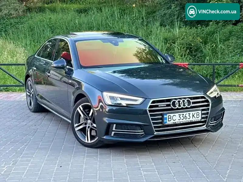 Audi A4 2016, фото з оголошення 2 з 20, VIN WAUENAF4XHN033087