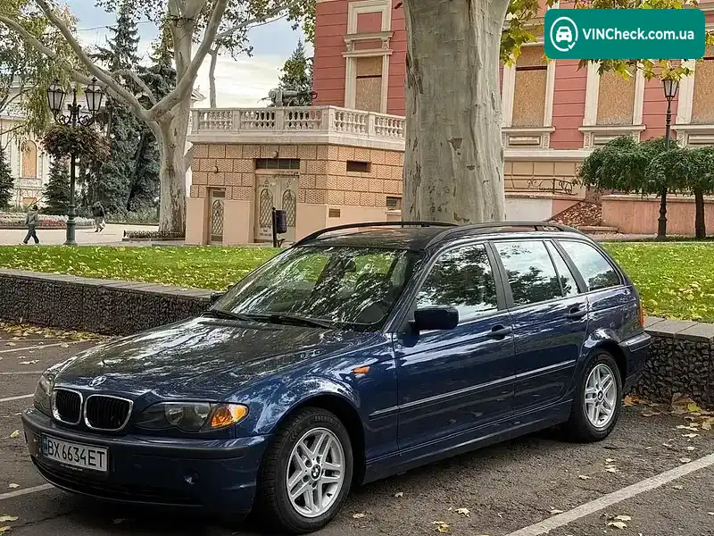 BMW 3 Series 2004, фото з оголошення 1 з 11, VIN WBAEX31090PP61969
