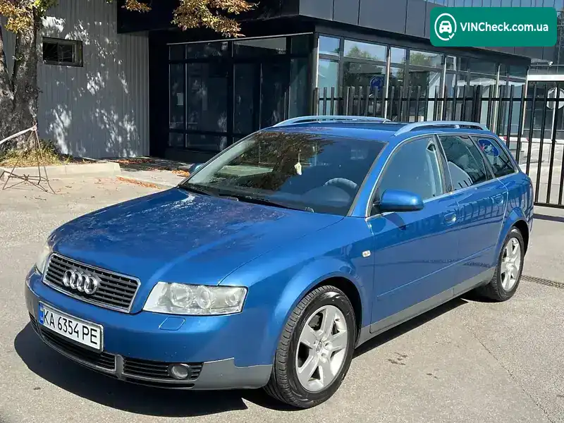 Audi A4 2002, фото з оголошення 1 з 7, VIN WAUZZZ8E53A035758