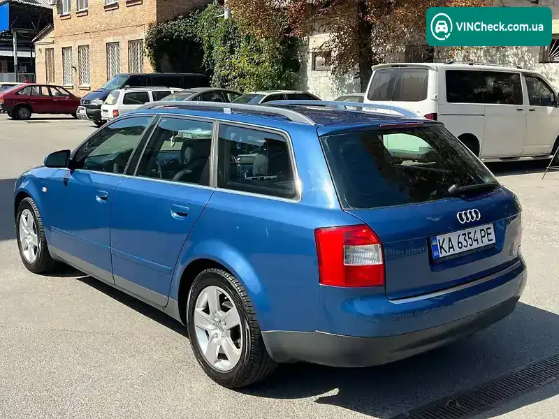 Audi A4 2002, фото з оголошення 2 з 7, VIN WAUZZZ8E53A035758