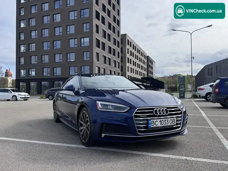 Audi A5 2017, фото з оголошення 2 з 20, VIN WAU8NAF55JA047255
