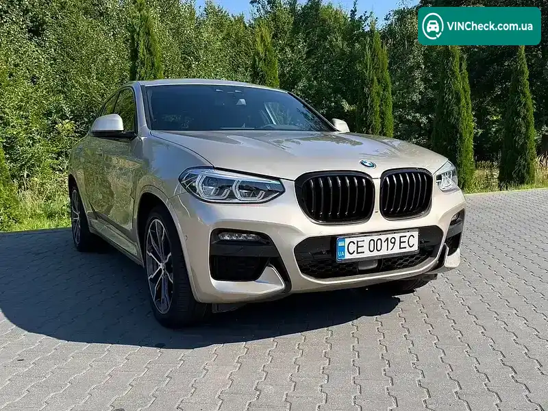 BMW X4 2019, фото з оголошення 1 з 18, VIN WBAVJ510809B47581