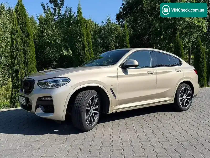 BMW X4 2019, фото з оголошення 2 з 18, VIN WBAVJ510809B47581