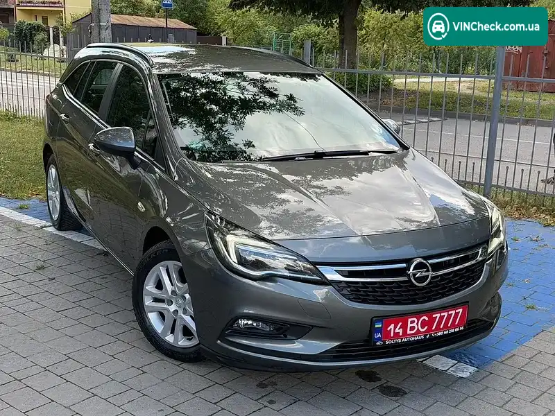 Opel Astra 2020, фото з оголошення 1 з 20, VIN W0VBD8EF0K8074358