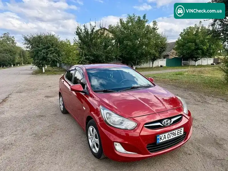Hyundai Accent 2012, фото з оголошення 2 з 20, VIN Z94CU41CACR137976
