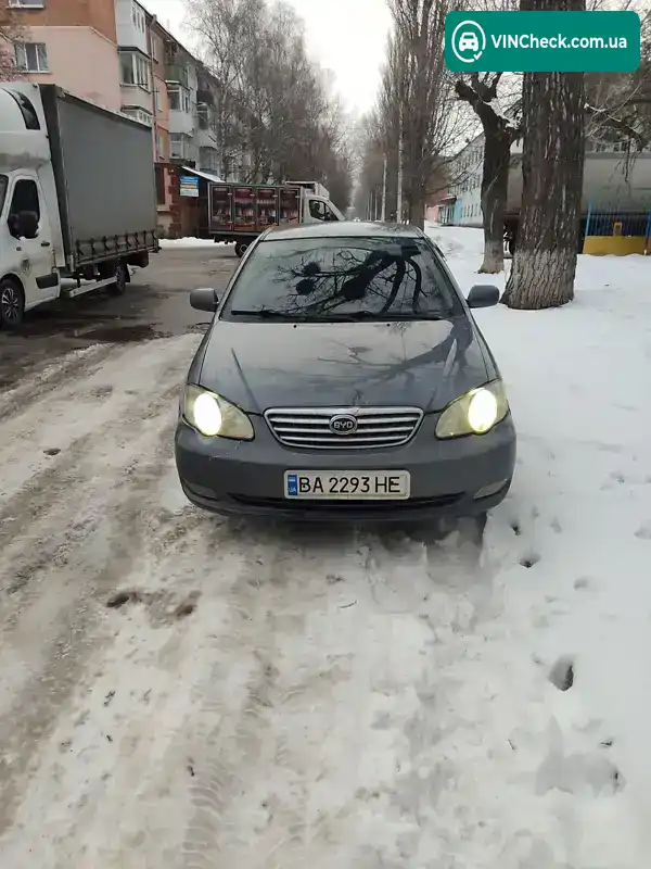 BYD F3 2013, фото з оголошення 2 з 3, VIN LGXC16AFXE0004079