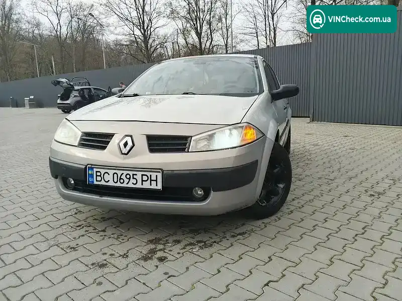 Renault Megane 2004, фото з оголошення 1 з 20, VIN VF1BMRF0531387338