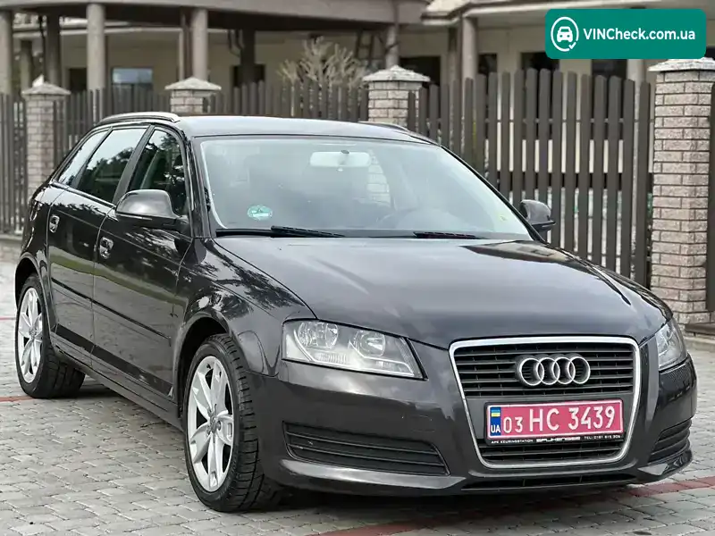 Audi A3 2009, фото з оголошення 2 з 20, VIN WAUZZZ8P6AA015795