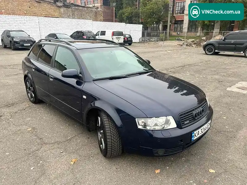 Audi A4 2003, фото з оголошення 1 з 20, VIN WAUZZZ8E14A083064