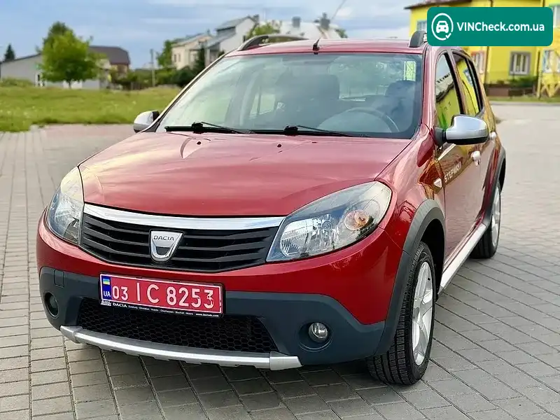 Dacia Sandero StepWay 2012, фото з оголошення 1 з 20, VIN UU1BSDAFK43923920
