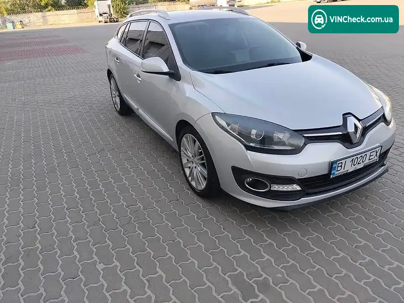 Renault Megane 2016, фото з оголошення 1 з 18, VIN VF1KZ0C0H55785758