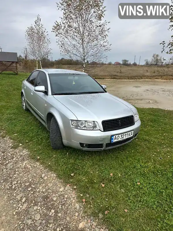 Audi A4 2003, фото з оголошення 1 з 9, VIN WAUZZZ8E14A035743