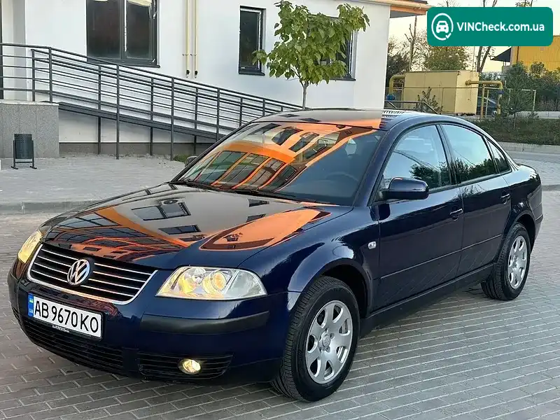 Volkswagen Passat 2003, фото з оголошення 1 з 20, VIN WVWZZZ3BZ4P007013