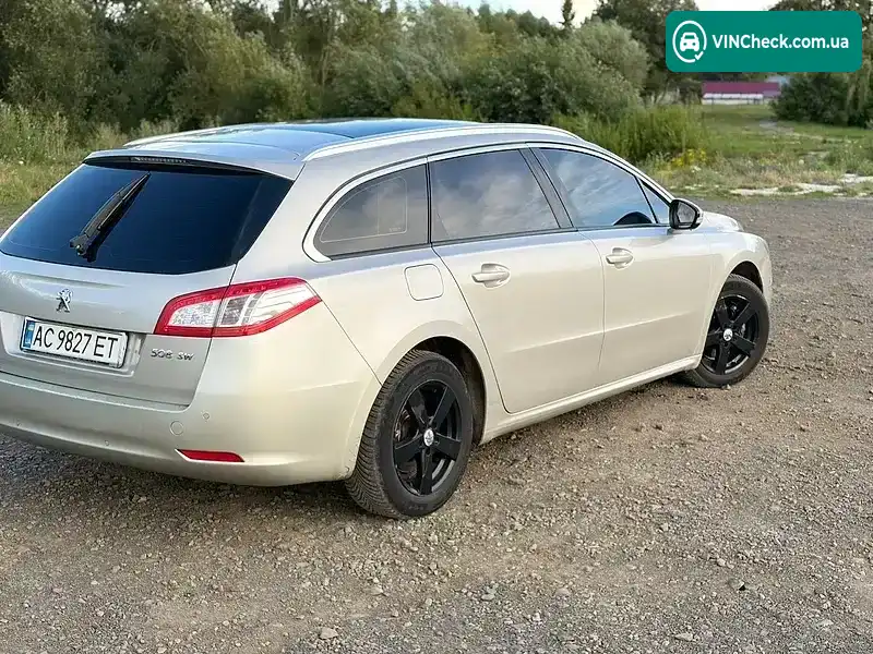 Peugeot 508 2011, фото з оголошення 2 з 11, VIN VF38E5FV8BL042668