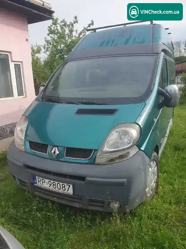 Renault Trafic 2004, фото з оголошення 1 з 7, VIN VF1FLBDC64Y833216