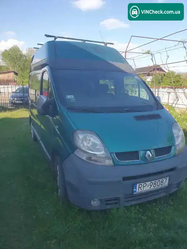 Renault Trafic 2004, фото з оголошення 2 з 7, VIN VF1FLBDC64Y833216