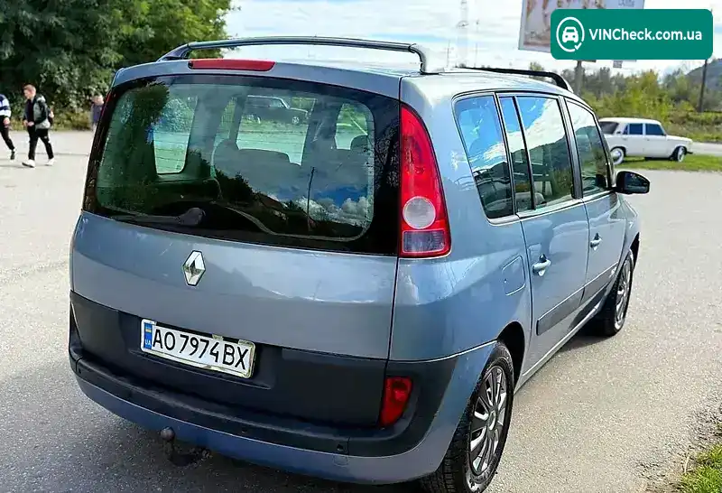 Renault Espace 2003, фото з оголошення 2 з 7, VIN VF1JK0GA628473440