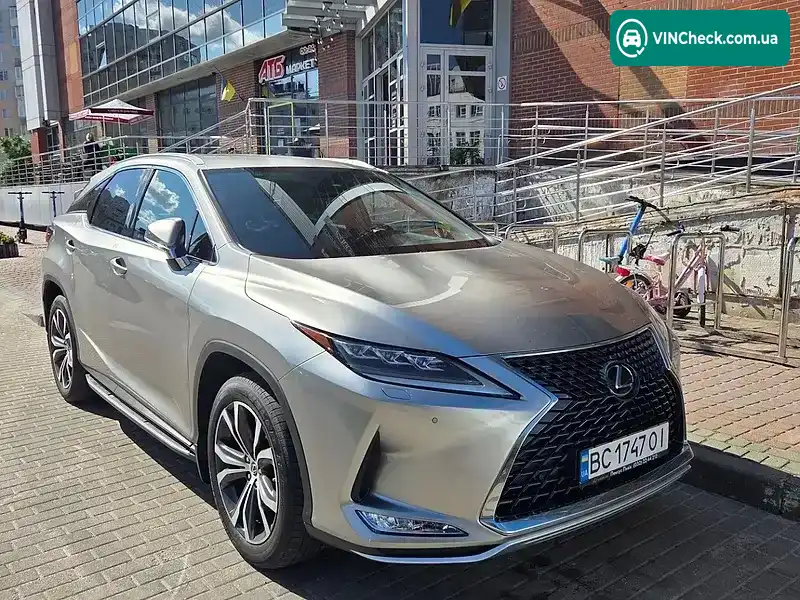 Lexus RX 2021, фото з оголошення 1 з 9, VIN JTJBAMCA402166279
