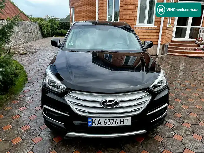Hyundai Santa FE 2017, фото з оголошення 2 з 17, VIN 5NMZT3LB7HH045770
