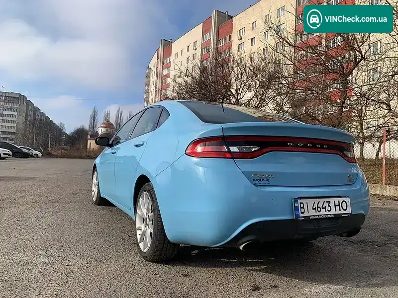 Dodge Dart 2013, фото з оголошення 1 з 9, VIN 1C3CDFBHXDD267088