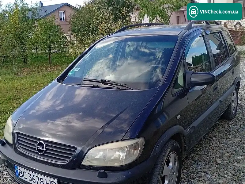 Opel Zafira 2000, фото з оголошення 1 з 9, VIN W0L0TGF75Y2186763