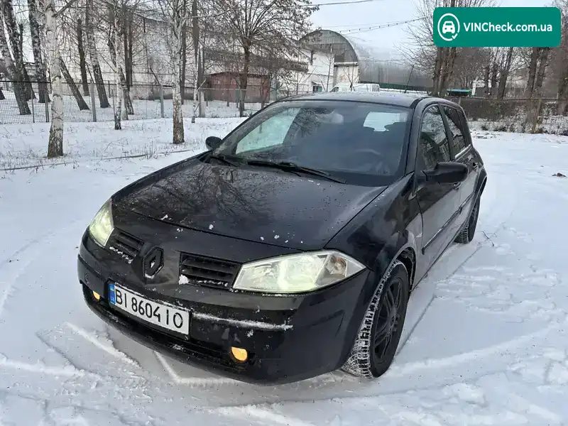 Renault Megane 2002, фото з оголошення 1 з 9, VIN VF1BM0G0627892446
