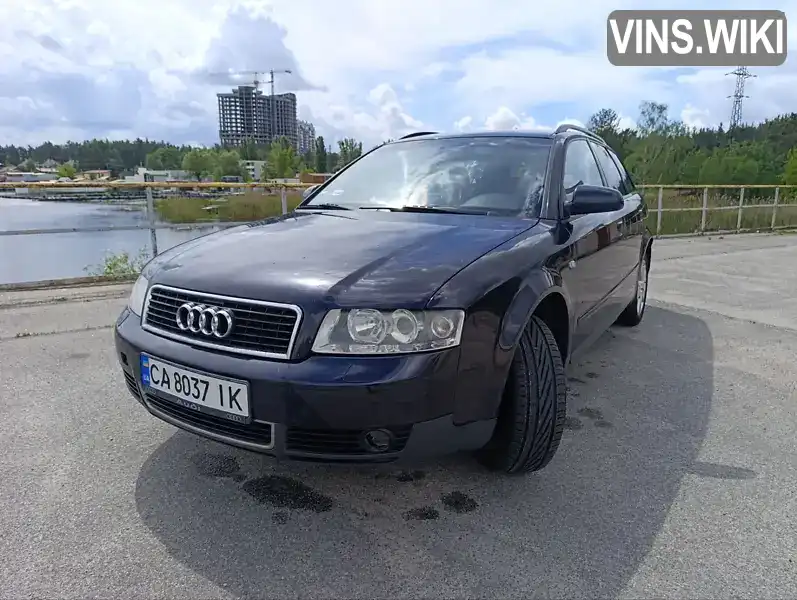 Audi A4 2002, фото з оголошення 1 з 18, VIN WAUZZZ8E92A111707