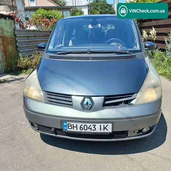 Renault Espace 2004, фото з оголошення 2 з 14, VIN VF1JK0DCB29311310