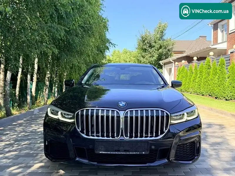 BMW 7 Series 2022, фото з оголошення 1 з 20, VIN WBA7V41040CJ91438
