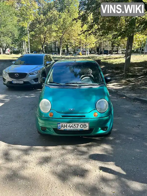 Daewoo Matiz 2002, фото з оголошення 1 з 11, VIN ULV4A11AD2A006376