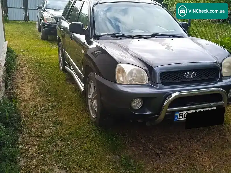 Hyundai Santa FE 2004, фото з оголошення 2 з 6, VIN KMHSC81VP4U653497