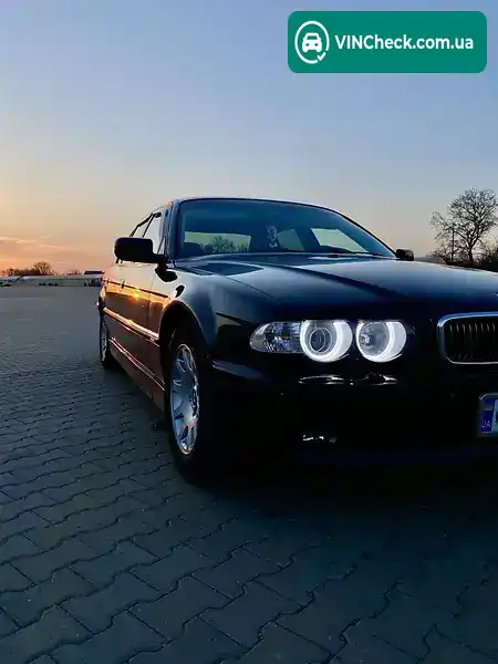 BMW 7 Series 2001, фото з оголошення, VIN WBAGE61030DN50011