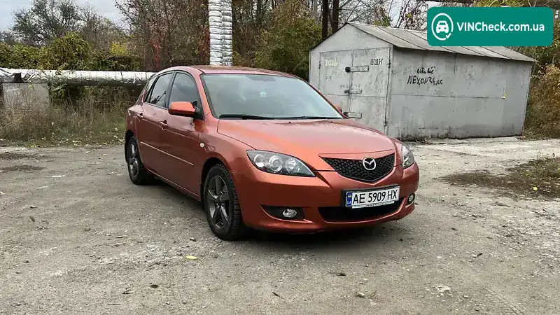 Mazda 3 2004, фото з оголошення 2 з 14, VIN JMZBK14Z551166910