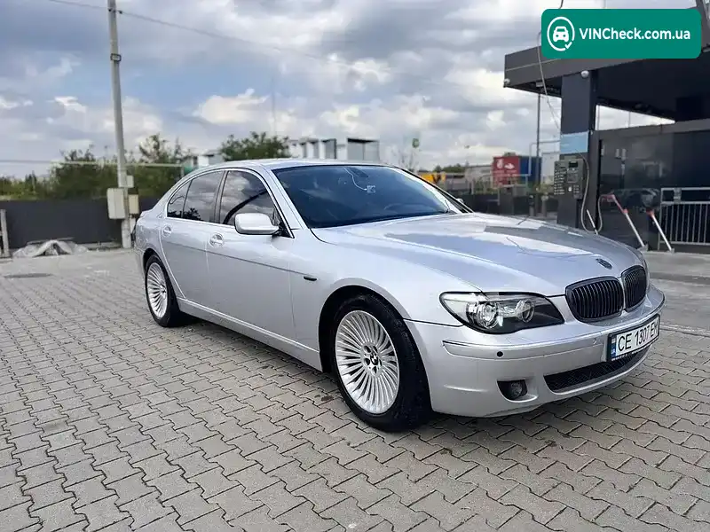 BMW 7 Series 2006, фото з оголошення 1 з 12, VIN WBAHM21050DS73118