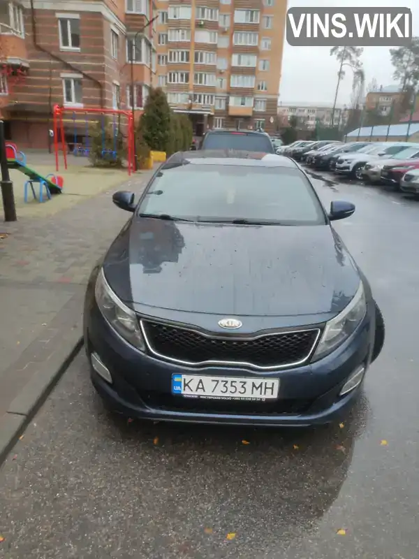 Kia Optima 2014, фото з оголошення 1 з 8, VIN 5XXGM4A75FG382815